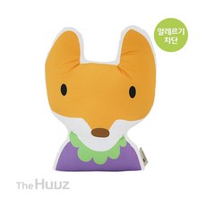 My House 狐狸玩偶枕, 橘色+紫色