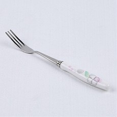 코렐코디네이츠 파스텔 멜로디도자기 티포크, 1개