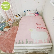 myhouSE 小羊圖案孩童薄墊被子組, 混合顏色