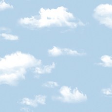 토모 접착식 단열벽지, 구름