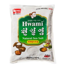 화미 천일염 세척탈수&면세, 5kg, 1개