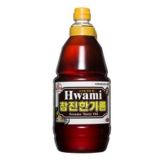 Hwami 芝麻香油, 1.8L, 1個