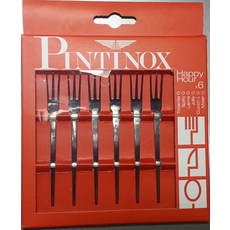 PINTI 歡樂時光迷你叉三叉戟, 銀色, 1盒
