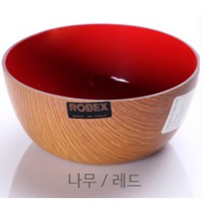 [에타] [로벡스]원형믹싱볼(특대), 나무레드, 1개