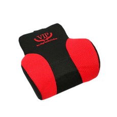 VIP 網眼布料記憶棉頸枕, 黑色