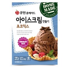 [큐원] 아이스크림 믹스, 1개, 190g