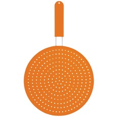 KitchenCraft 矽膠防油鍋蓋 2入組, 橘子, 1個