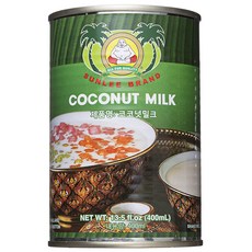 정원에프앤에스 썬리 코코넛 밀크 400ml, 1개