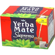 수프레모 마테 Yerba Mate, 2g, 20개입, 1개