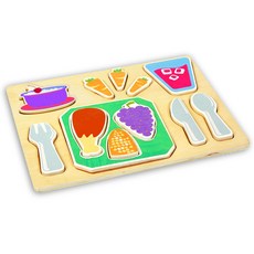 [Guide Craft]食物托盤拼圖 晚餐