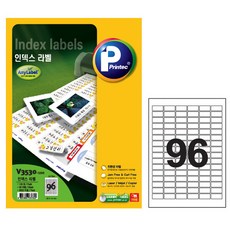 Printec 索引標籤（100 張）