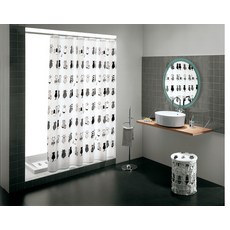 [Gedy Oltre] Cats豪華系列聚酯纖維浴簾, 1個