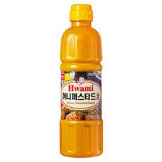 화미 허니 머스타드 소스, 600g, 1개