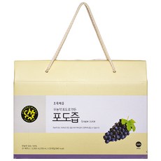 초록마을 무농약 포도즙, 2L, 1박스