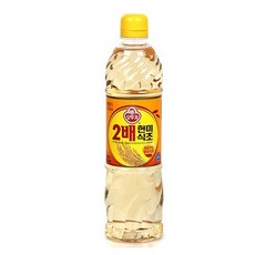 오뚜기 2배 현미식초, 900ml, 1개