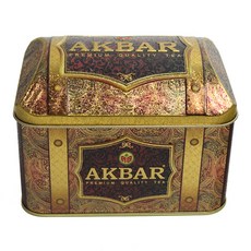 AKBAR 草莓香草風味紅茶葉, 1盒, 250g, 1入