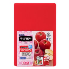KOMAX 紅白兩用砧板, 單色, 1個