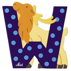 세비 원목동물 알파벳, 사슴, 1개