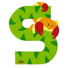 세비 원목동물 알파벳, 가재, 1개