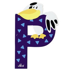 세비 원목동물 알파벳, 펠리칸, 1개