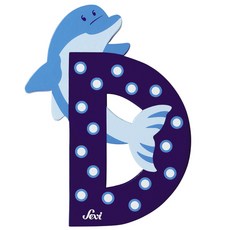 세비 원목동물 알파벳, 돌고래, 1개
