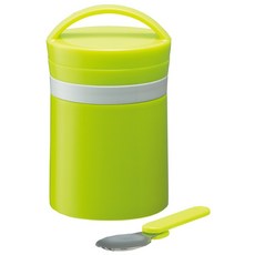 스케이터 조이칼라 스텐 보온죽통 도시락, 그린, 300ml, 1개