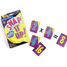 Learning Resources Snap It Up系列數學乘法紙牌遊戲 LER3041, 混色