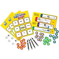 러닝리소스 슈퍼 사이트 워드 빙고, 혼합색