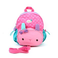 WINGHOUSE 兔子造型防走失後背包, 粉色