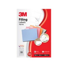 3M 일반형 파일용 라벨 36칸, 100개, 화이트, 95mmX14mm, 100매