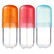 브릴란데 travel set, 오렌지,레드,민트, 1개