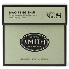 STEVEN SMITH TEAMAKER 8號綠茶, 2.5g, 15包, 1盒