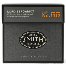 史密斯茶匠 伯爵佛手柑, 2.3g, 15入, 1個