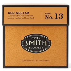 STEVEN SMITH TEAMAKER 南非蜜樹茶茶包, 2.8g, 15包, 1盒