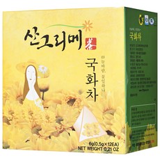 국화차 12TB, 500mg, 12개입