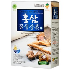 [다미즐] 홍삼 차 액상스틱, 32g, 12개, 꿀 생강차