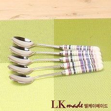 LKmade Bone China Beauty 紫茶匙套組, 5個