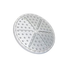 Barowa向日葵Sun Head鍍鉻蓮蓬頭, 單色, 1個