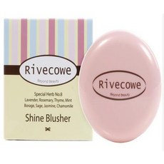 Rivecowe 閃耀腮紅, Shine Coral, 1個