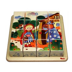 VOILA 可愛圖案立體方塊拼圖, 1個