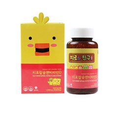 식물성으로 건강하게! 치로비타민 칼슘앤비타민D, 60정, 1개