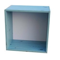 비앤씨라이프 DIY 칼라 다용도 1단 공간박스 대, 블루, 1개