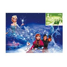 토이앤퍼즐 겨울왕국-겨울 빛(야광), 500피스, 1개