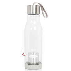 키친플라워 녹차물병, 0.6L, 투명, 1개