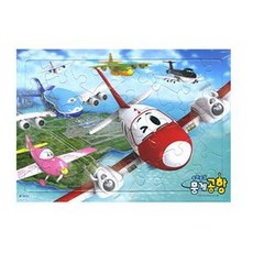 토이앤퍼즐 유아동 판퍼즐(40조각), 뭉게공항-신나는 하늘여행, 1개