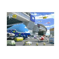 토이앤퍼즐 유아동 판퍼즐(40조각), 뭉게공항-바쁜 격납고, 1개
