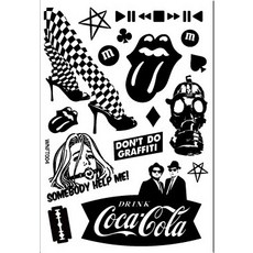 위치스네일 리얼 바디타투, WBC_004, 1개