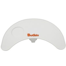 버드시아 점보 아기의자용 식판, 화이트