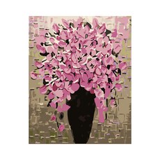 ALB 傑作繪畫粉紅色花瓶 30 x 40cm, 1 個, 混色