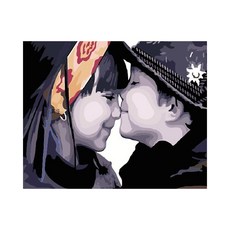 繪製名畫 可愛的初吻